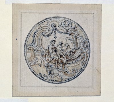 Design for Watchcase, by Simon Gribelin by Simon II Gribelin
