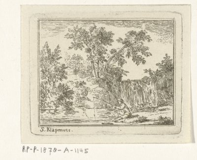 Landscape with a Fisherman by Simon Klapmuts