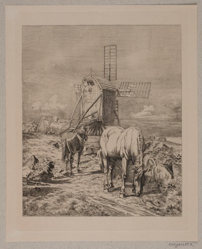 By a Mill by Simon Ludvig Ditlev Simonsen