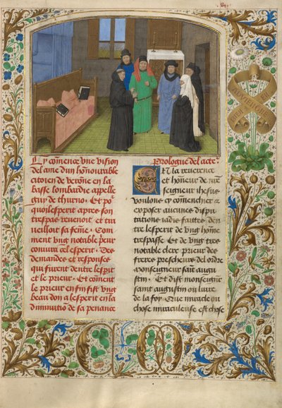 The Vision of the Soul of Guy de Thurno by Simon Marmion