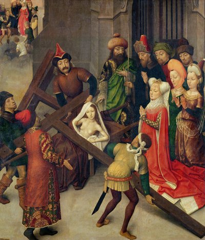St. Helena and the Miracle of the True Cross by Simon Marmion