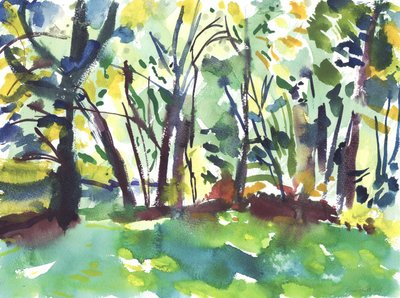 Garden and Wetland by Simon Neville