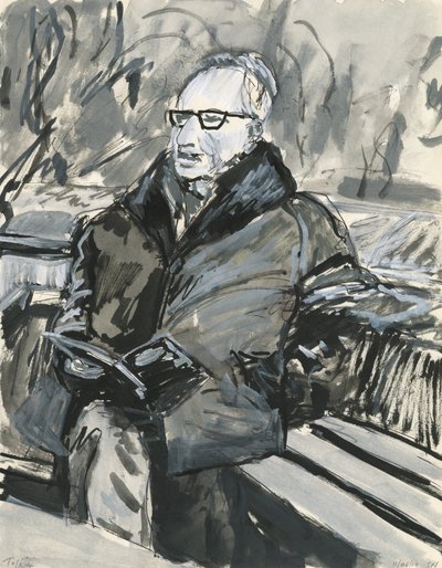 Man Reading a Book by Simon Neville