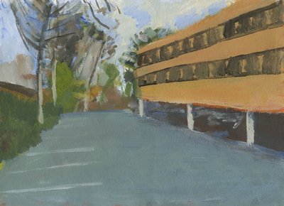 Office and Parking Lot by Simon Neville