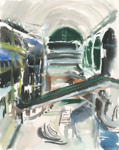 Shopping mall, 2019 by Simon Neville