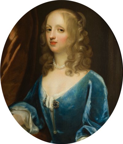 Portrait of Lady Diana Russell, Viscountess Newport by Simon Peeterz Verelst