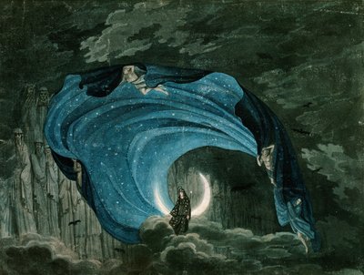 Decor for Queen of the Night, Mozart