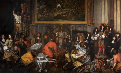 Louis XIV Visits the Manufacture des Gobelins on October 15 by Simon Renard de Saint-Andre