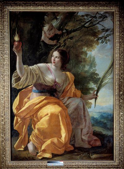 Allegoric Figure of Charity by Simon Vouet