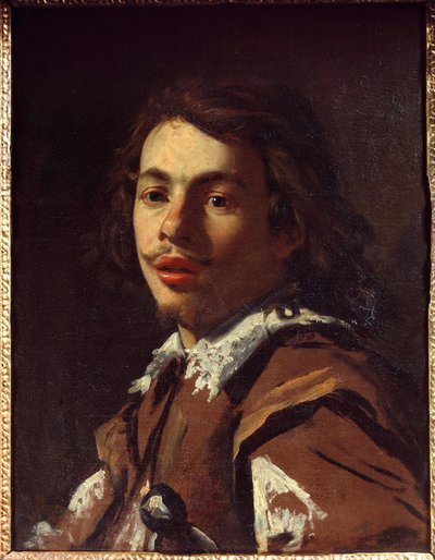 Portrait of Aubin Vouet (1595-1641), brother of the painter by Simon Vouet