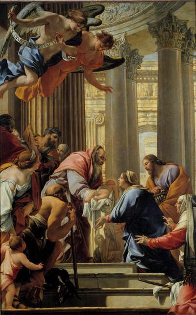 Presentation at the Temple by Simon Vouet