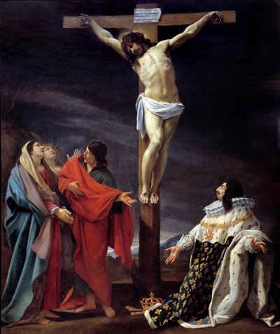 Vow of King Louis XIII by Simon Vouet