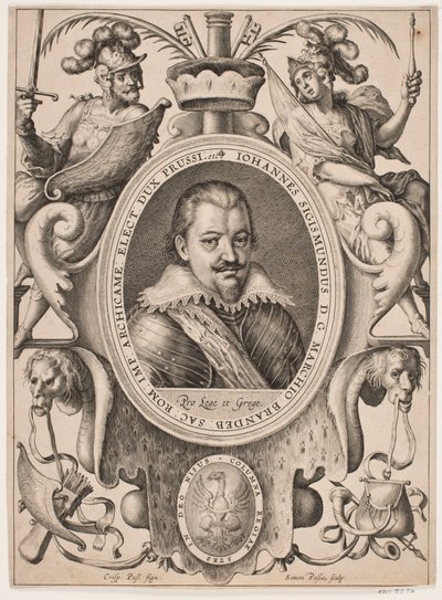 Elector John Sigismund of Brandenburg by Simon de Pas