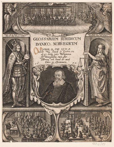 Title Page with Portrait of C.O. Veile for 