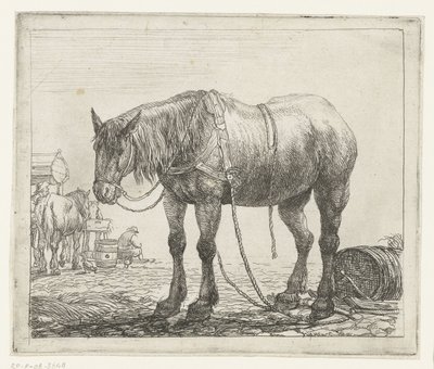 Resting Workhorse (Various Animals series) (Beesjes van de Vlieger series) by Simon de Vlieger