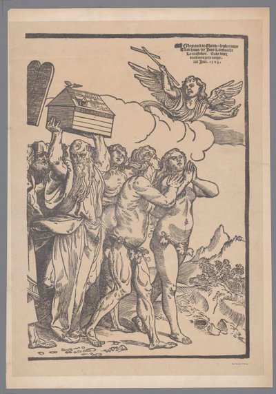 Reproduction of the Tenth and Final Part of the Print Series The Triumph of Christ after Joos Lambrecht by Simonau and Toovey