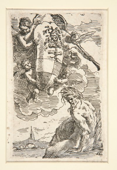 Frontispiece by Simone Cantarini