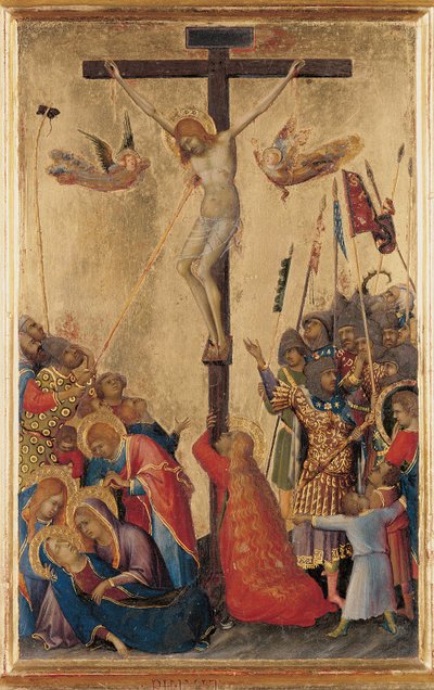 Calvary, from the Orsini Polyptych by Simone Martini
