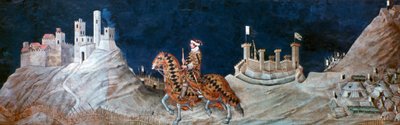 Commemoration at the Siege of Montemassi, 1328 by Simone Martini