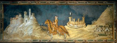 Guidoriccio da Fogliano by Simone Martini