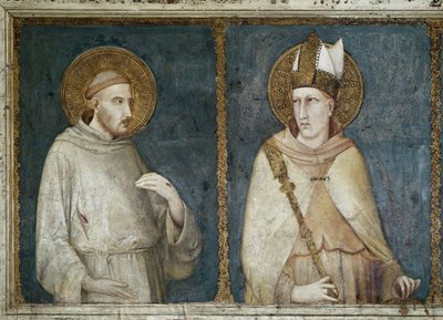 Saint Francis of Assisi and St Louis of Toulouse by Simone Martini