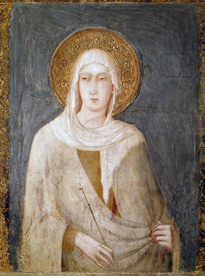 Saint Margarita of Antioch (formerly known as St. Clair) by Simone Martini