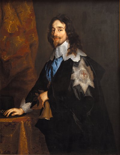 Portrait of King Charles I of England, Scotland and Ireland by Sir Anthony van Dyck