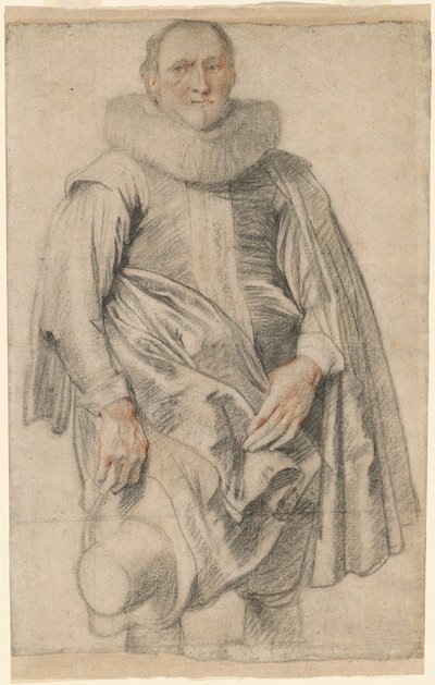 Portrait of a Man Standing by Sir Anthony van Dyck