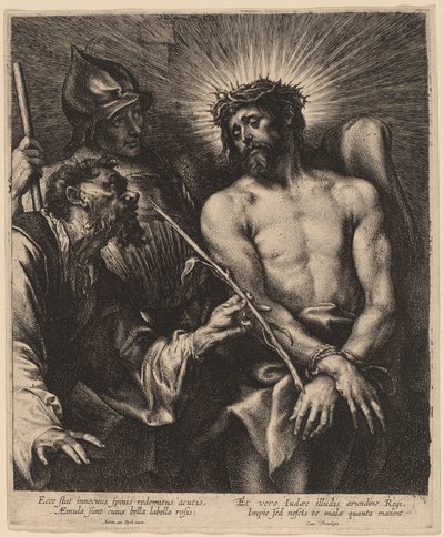 Christ Crowned with Thorns by Sir Anthony van Dyck and Lucas Emil Vorsterman