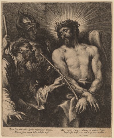 Christ Crowned with Thorns by Sir Anthony van Dyck and Lucas Emil Vorsterman