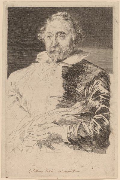 Willem de Vos by Sir Anthony van Dyck and Schelte Adams Bolswert