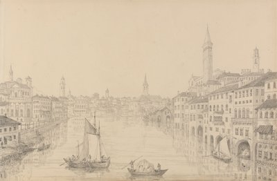Album of 30 Views in the Tyrol and Italy: City of Verona from the Bridge, 1st November 1840 by Sir Charles D