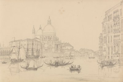 Album of 30 Views in the Tyrol and Italy: The Church of St. Maria della Salute 10th Nov. 1840 by Sir Charles D