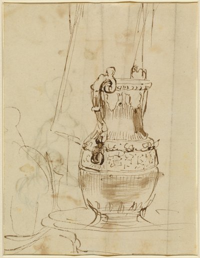 An Ornate Ewer [recto] by Sir David Wilkie