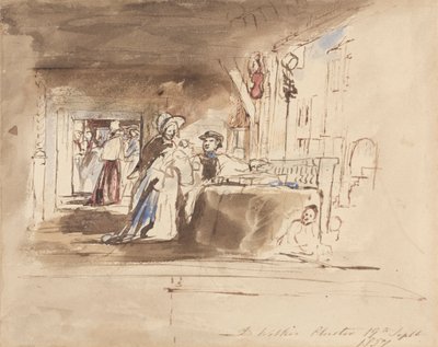 Shopping in the Rows, Chester by Sir David Wilkie