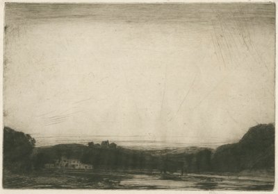 A Valley of the Ardennes by Sir David Young Cameron
