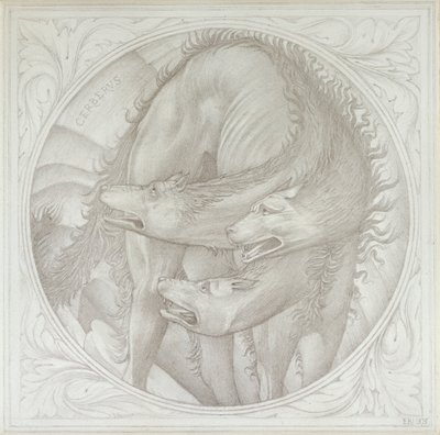 Cerberus by Sir Edward Coley Burne Jones