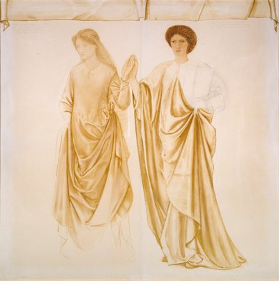 The Two Wives of Jason by Sir Edward Coley Burne Jones