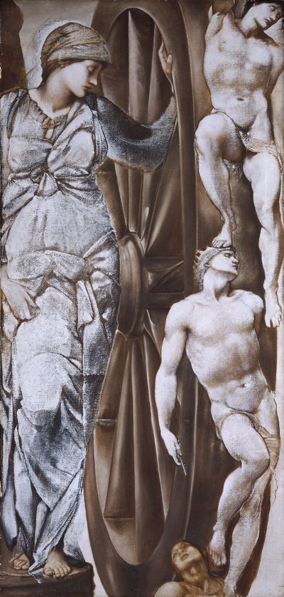 The wheel of fortune by Sir Edward Coley Burne Jones
