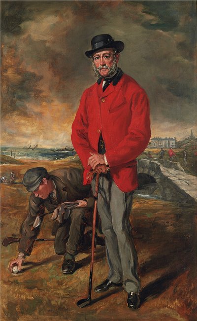Portrait of John Whyte-Melville, of Bennochy and Strathkinness by Sir Francis Grant