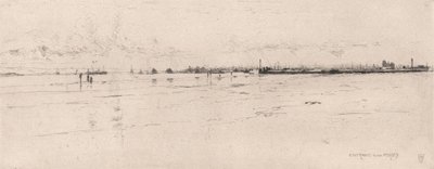 Entrance to Mersey by Sir Frank Short