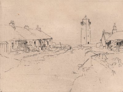 Southerness Lighthouse by Sir Frank Short