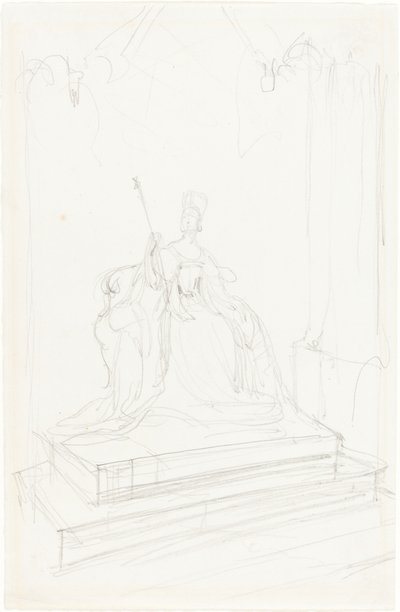 Study for "Queen Victoria" by Sir George Hayter