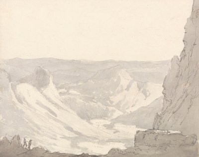 Ben Glog (North Wales) by Sir George Howland Beaumont seventh Baronet