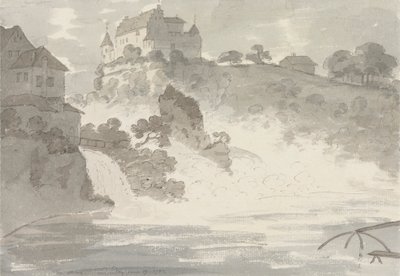 Falls at Schaffhausen by Sir George Howland Beaumont seventh Baronet