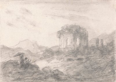 Temple of Venus, Bay of Baie by Sir George Howland Beaumont seventh Baronet