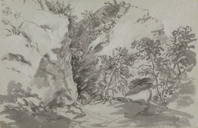 Valley of Gothe by Sir George Howland Beaumont seventh Baronet