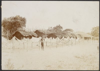 Fish Nets Hung Up to Dry by Sir Henry Harry Hamilton Johnston