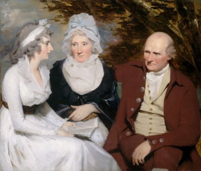 John Johnstone, Betty Johnstone, and Miss Wedderburn by Sir Henry Raeburn