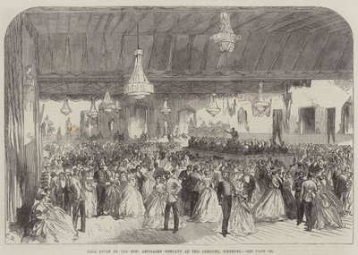 Ball Given by the Honourable Artillery Company at the Armoury, Finsbury by Sir John Charles Robinson
